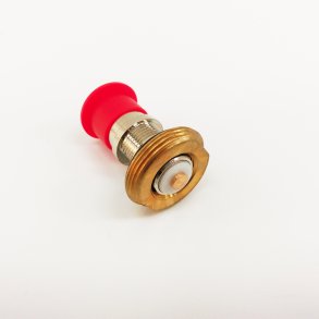 Bulkhead connector for antenna whip (Antennex)
