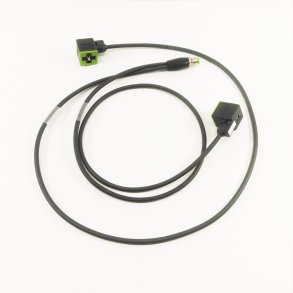 M12 to twin Hirschman adaptor