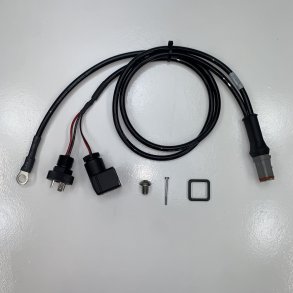 Cable temp probe & bypass 2-pin Din tee (37