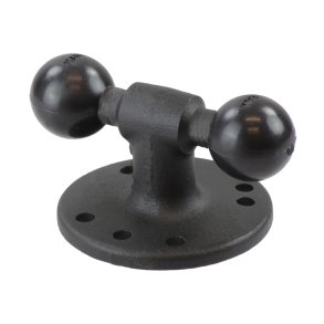 Double B ball with 6-hole mounting plate