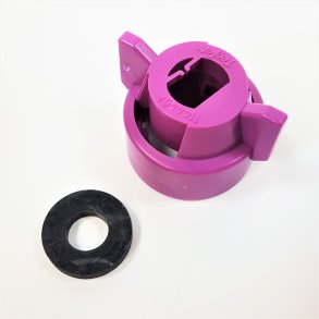 Quick TeeJet Cap, XR/TT/TTJ/AIXR, violet, washer
