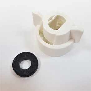 Quick TeeJet Cap, XR/TT/TTJ/AIXR, white, washer