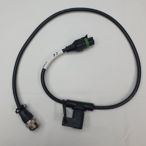 BP cable 8p SOURIAU <=> 2X2P WP, 1 m