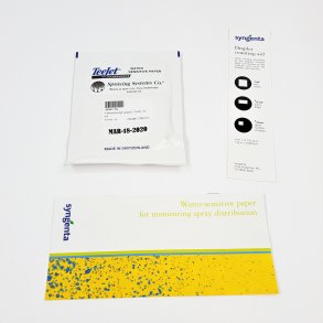 Water Sensitive Paper, 26x76 mm, 50 sheets
