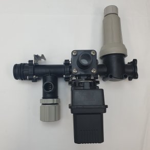 TeeJet Regulation Manifold 344 Regulating/Bypass, 80 MeshStrainer, 98510-PP Pressure Valve